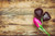 Jual Poster Valentine's Day Roses Candy Chocolate Wood planks 1Z 002