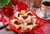 Jual Poster Valentine's Day Roses Pastry Coffee Red Plate 1Z