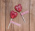 Jual Poster Valentine's Day Sweets Lollipop Wood planks Heart 1Z Jual Poster Valentine's Day Sweets Lollipop Wood planks Heart 1Z