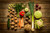 Jual Poster Vegetables Cabbage Mushrooms Onion Potato Pepper 1Z