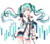 Poster Hatsune Miku Anime Vocaloid APC193