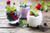 Jual Poster Yogurt Berry Raspberry Blueberries Breakfast 1Z