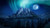 Jual Poster Aurora Borealis Full Moon Mountain Night Mountains Mountain7 APC