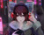 Poster Headphones Long Hair Red Eyes Anime Original APC