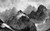 Jual Poster Black & White Mountains Mountain APC