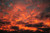 Jual Poster Cloud Sky Sunset orange (Color) Earth Sky APC 002