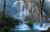 Jual Poster Earth Forest Rock Waterfall Waterfalls Waterfall APC 003