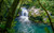 Jual Poster Earth River Waterfall Waterfalls Waterfall1 APC