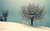 Jual Poster Earth Snow Tree Vintage Winter Earth Winter APC