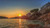 Jual Poster Earth Sunset APC 393
