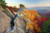 Jual Poster Fall Foliage Forest Mountain Rock Tree Earth Fall APC