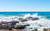 Jual Poster Horizon Nature Ocean Rock Wave Earth Ocean APC 002