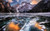 Jual Poster Ice Lake Mountain Nature Lakes Lake APC