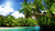 Jual Poster Lagoon Palm Tree Tropics Earth Tropical APC
