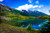 Jual Poster Lake Mountain Nature Reflection Lakes Lake APC 001