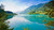Jual Poster Lake Mountain Reflection Lakes Lake APC 002