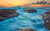Jual Poster Nature Ocean Rock Sunset Earth Ocean APC