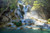 Jual Poster Nature River Waterfall Waterfalls Waterfall APC 007