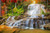 Jual Poster Nature Rock Waterfall Waterfalls Waterfall APC 028