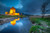 Jual Poster Ireland Lake Castles Evening Ross Castle Lough 1Z