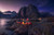 Jual Poster Norway Lofoten Mountains Evening Houses Coast Bay 1Z