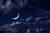 Jual Poster Sky Night Clouds Moon 1Z 001