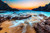 Jual Poster Sunrises and sunsets Waves Stones Scenery USA 1Z