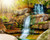 Jual Poster Waterfalls Autumn Crag 1Z