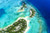 Jual Poster aerial view islands seashore ocean blue beach hd 5k WPS