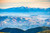 Jual Poster blue mountains sunset 4k WPS