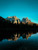 Jual Poster mountains reflections lake blue sky 4k WPS