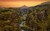 Jual Poster mountains river sunset 5k WPS