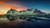 Jual Poster mountains sunset landscape reflections 4k 5k WPS