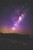 Jual Poster starry sky milky way purple sky night sky 4k WPS