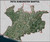 Peta Kabupaten Bantul satelit Kecamatan dan Kelurahan