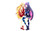Poster Panty Anarchy Stocking Anarchy Anime Panty & Stocking with Garterbelt APC