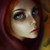 Jual Poster Dragon Age II Leliana Face Glance Redhead girl 1ZM0581