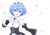 Poster Rem (ReZERO) Anime ReZERO Starting Life in Another World APC033A