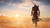 Jual Poster Warriors Desert Sunrises and sunsets Assassin's 1ZM2254