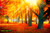 jual poster pemandangan musim gugur autumn 108