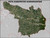Peta Kabupaten Karanganyar satelit Kecamatan dan Kelurahan