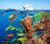 jual poster pemandangan terumbu karang coralreef 056