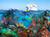 jual poster pemandangan terumbu karang coralreef 074
