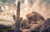 jual poster pemandangan padang pasir gurun desert 114