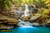 jual poster pemandangan air terjun waterfall 045
