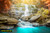 jual poster pemandangan air terjun waterfall 050