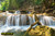 jual poster pemandangan air terjun waterfall 059