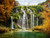 jual poster pemandangan air terjun waterfall 097