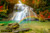 jual poster pemandangan air terjun waterfall 110
