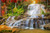 jual poster pemandangan air terjun waterfall 112